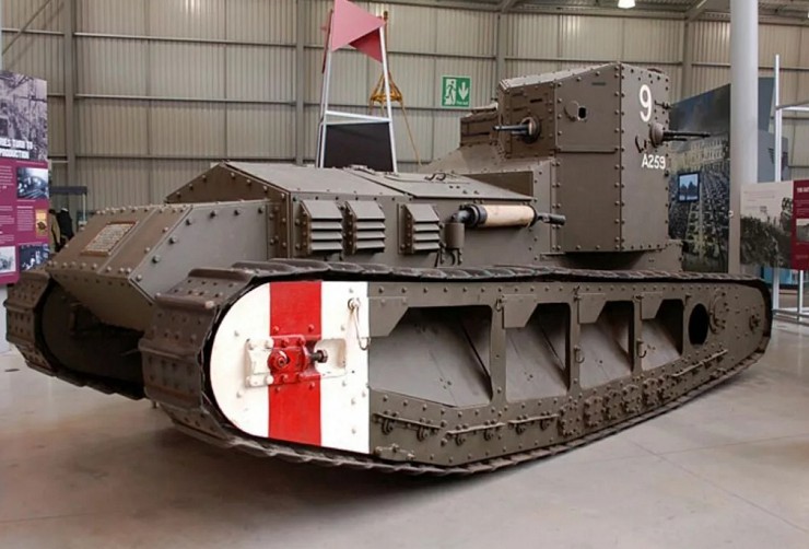 Английский средний танк Mk А «Уайппет» («Whippet»)