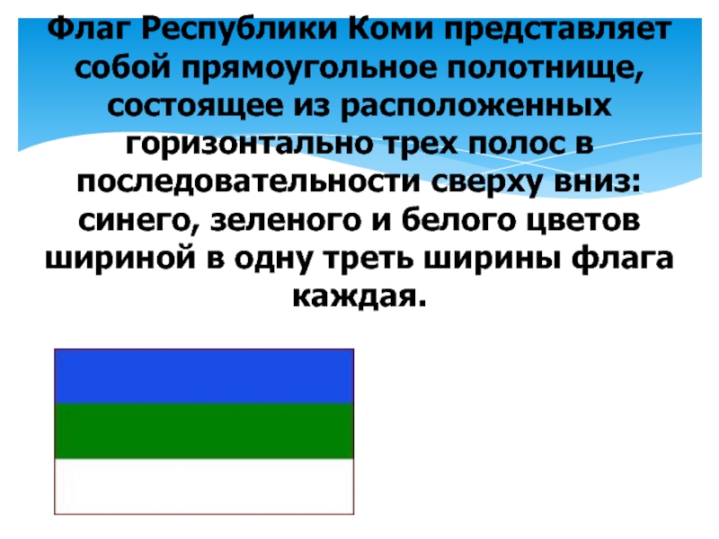 Бело зеленый флаг страна. Флаг Республики Коми. Сине зеленый флаг. Флаги республик. Синий белый зеленый.