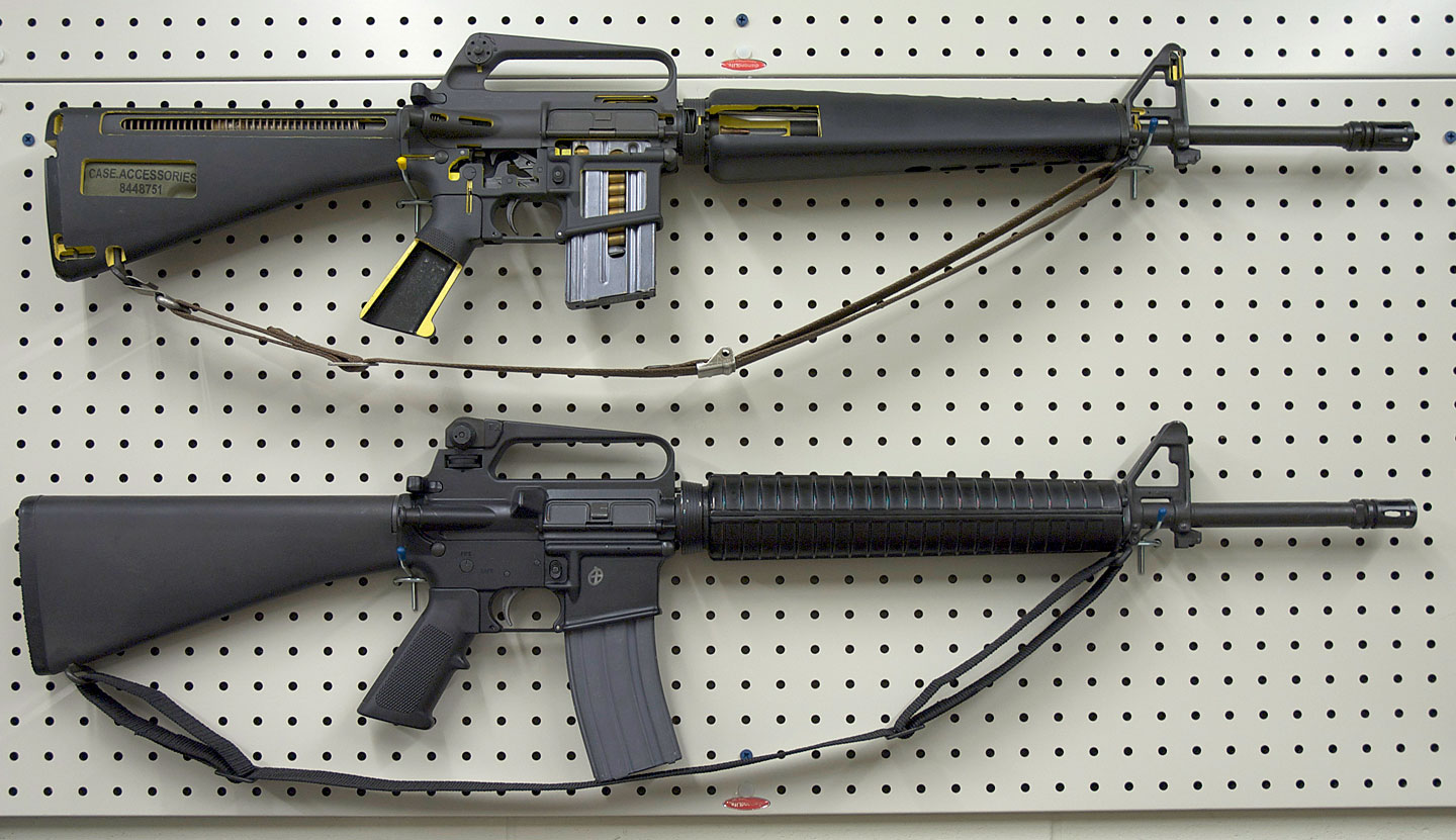 M16 rifle, modells (COBI122757) \ Weapons \