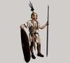 ​Римские воины II–I вв. до н. э. на рельефе алтаря Домиция Агенобарба. Лувр, Париж - Кельты в Галлии 
