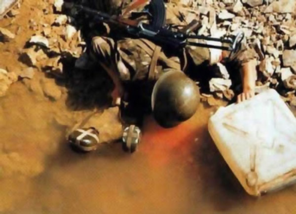 ​Убитый снайпером китайский водонос Источник – tiexue.net - Первая социалистическая война 