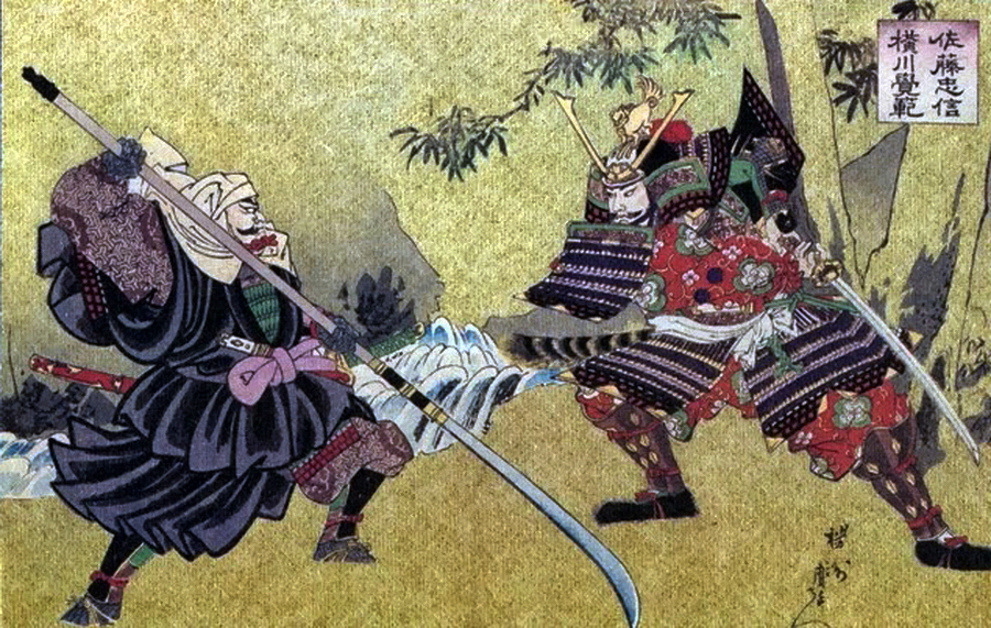 ​Сохэй в схватке с самураем http://samuraiantiqueworld.proboards.com - Воинствующий буддизм 