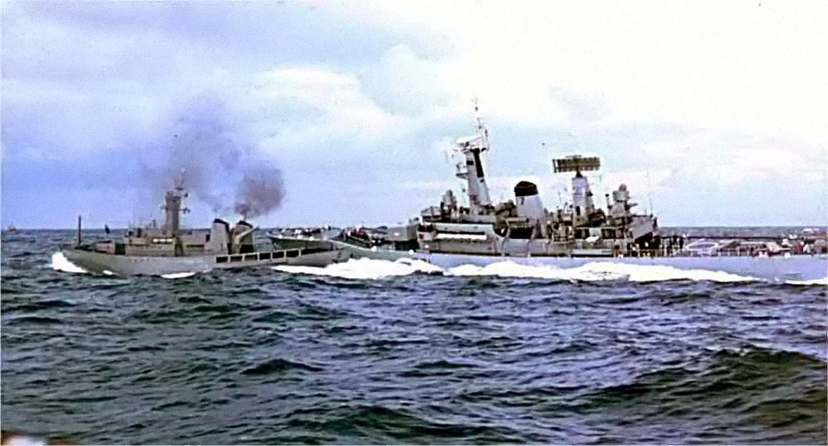 ​Столкновение исландского патрульного катера Óðins и британского фрегата Scylla в ходе Третьей тресковой войны 23 февраля 1976 года - Шантаж как оружие: тресковые войны 