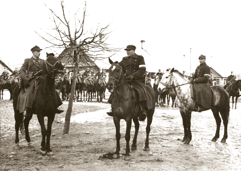 ​Конное подразделение Армии Крайовой, начало 1944 года. ioh.pl - Неман – река раздора 