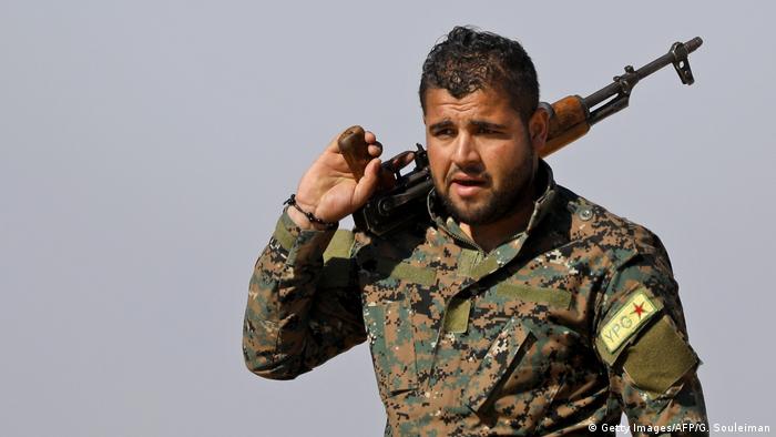 Syrien YPG-Kämpfer in Deir Ezzor (Getty Images/AFP/G. Souleiman)