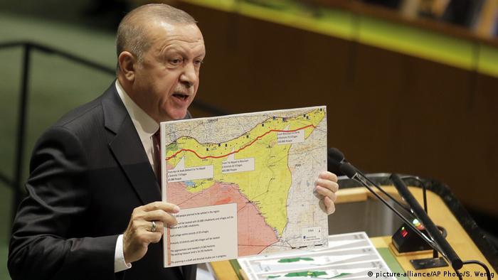 Erdogan at UN (picture-alliance/AP Photo/S. Wenig)