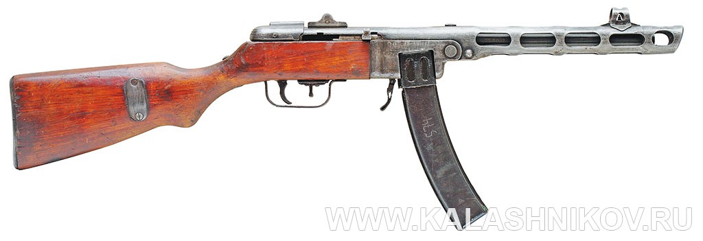 7,62-мм пистолет-пулемёт обр. 1941 г. (ППШ-41). Фото журнала «Калашников»
