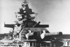 Bismarck anchored in Kiel