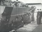 Bismarck anchored in Kiel