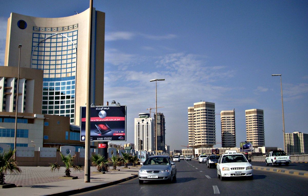 Столица Ливии - Триполи, довоенное фото