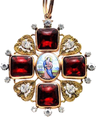 Знак ордена Святой Анны
