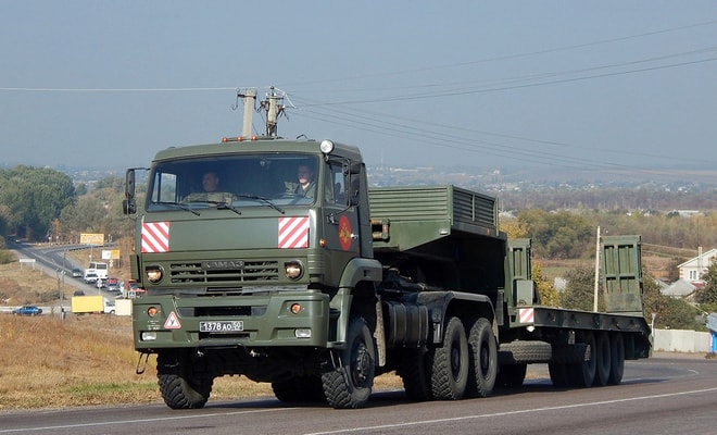 Длина кузова камаза военного