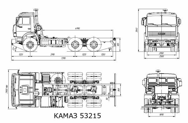 Камаз 53212а технические характеристики