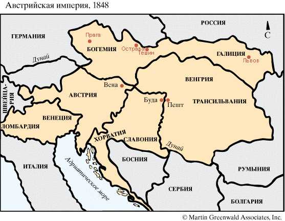 Австро венгерская империя карта 1914