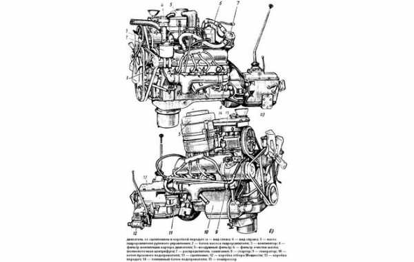 Двигатель зил 131 устройство