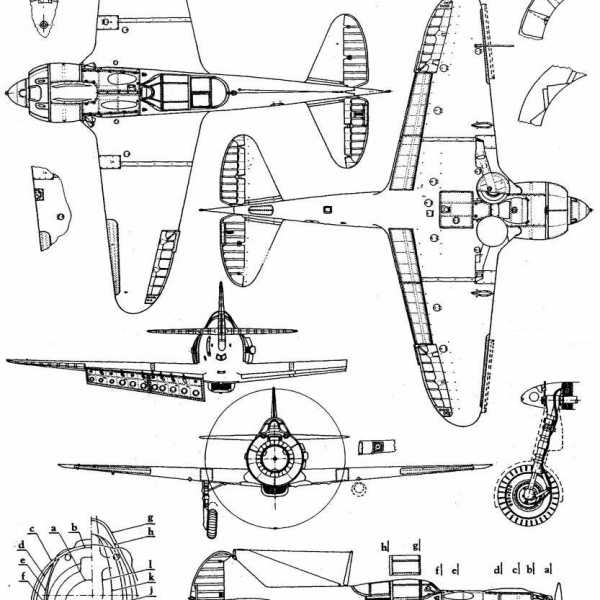 Ла 5 истребитель чертежи