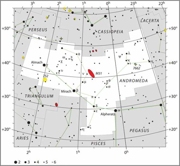 Созвездия персея и андромеды в картинках для детей