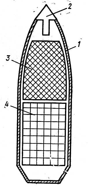 Отсек для зажигательных снарядов чертеж