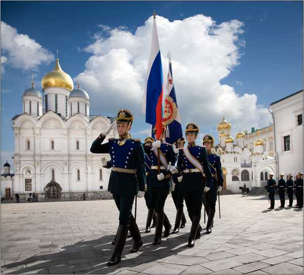 Президентский полк на соборной площади