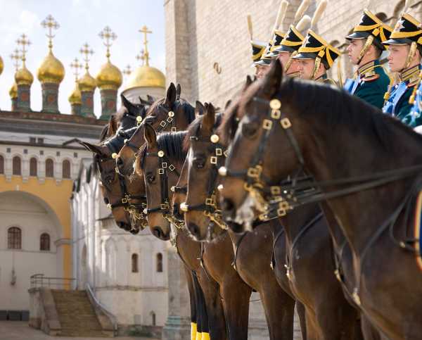 Президентский полк в кремле