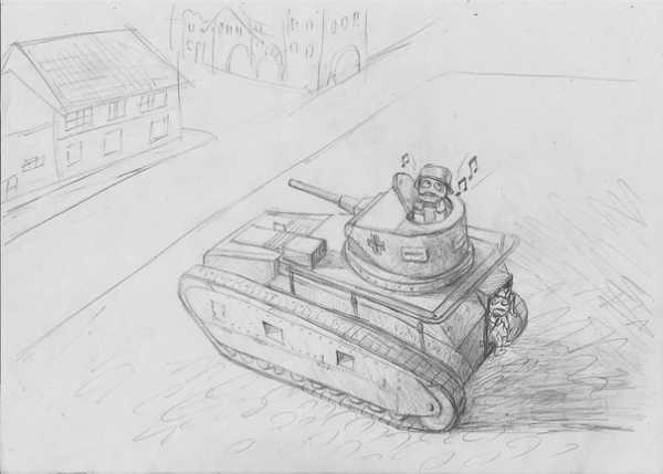 Рисунки танков из world of tanks