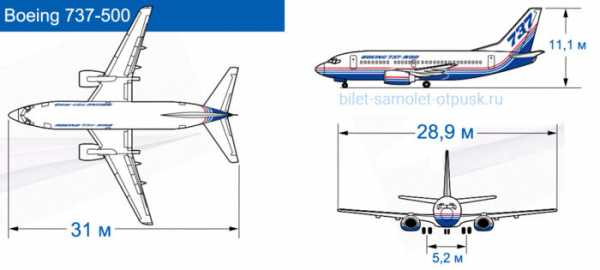 Боинг 737 500 схема посадочных мест