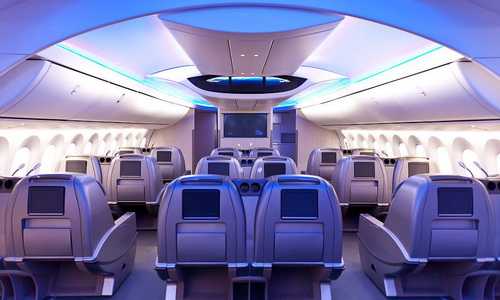 Boeing 787 8 dreamliner схема салона