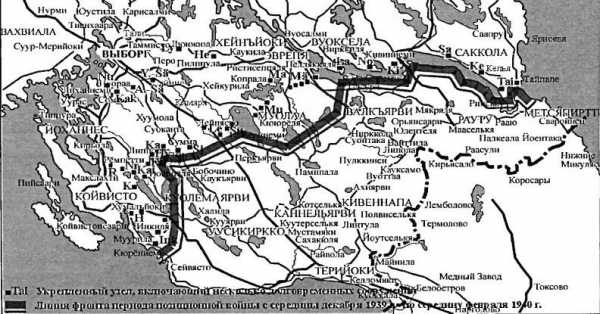 Где была граница с финляндией до 1939 года карта