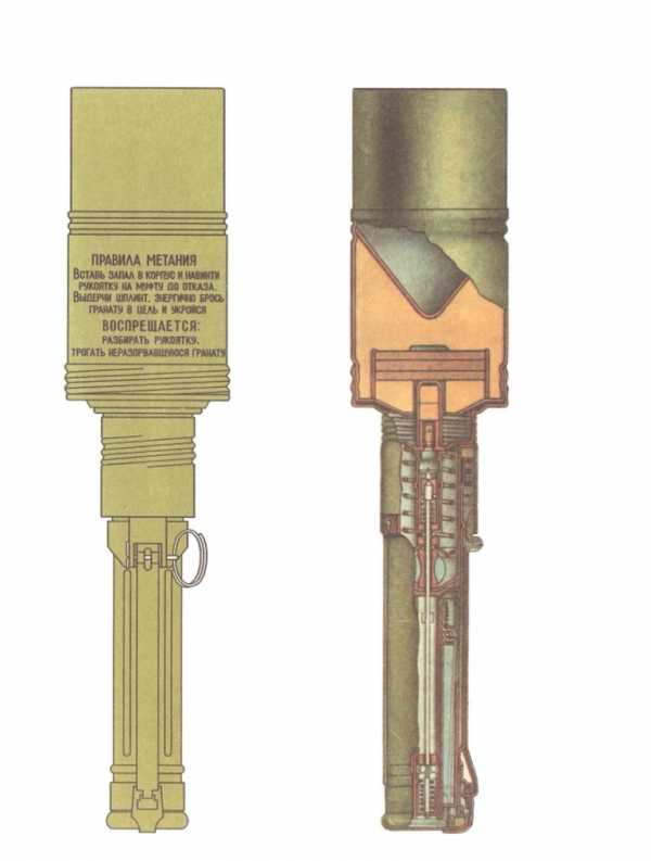 Ручные гранаты российской армии фото